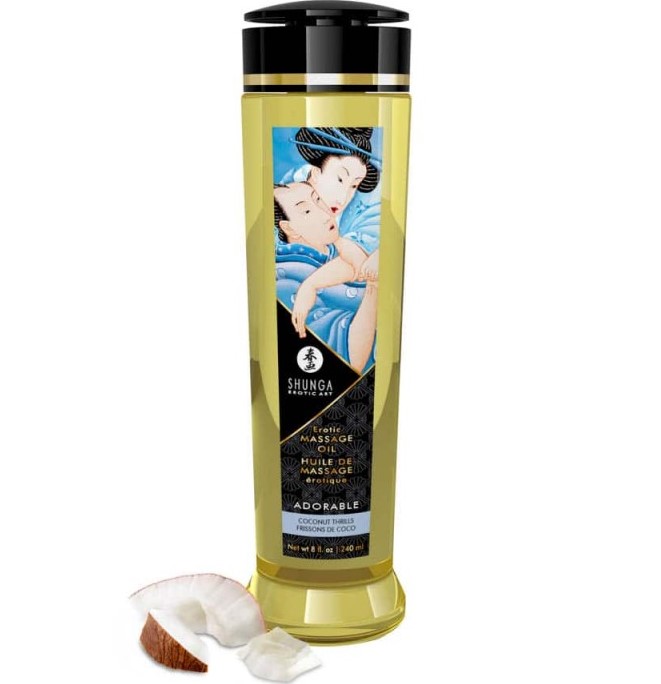 Ulei de Masaj Shunga Adorable Aroma Cocos